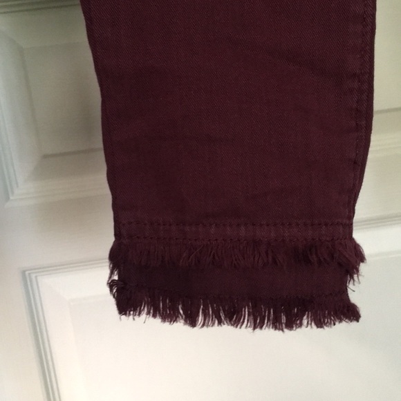 Burgundy Jeans - Picture 4 of 4